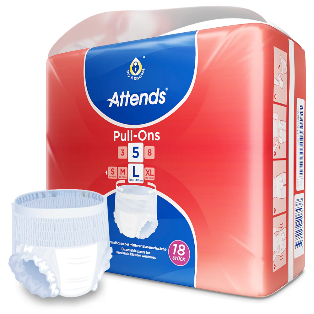 Attends - Incontinence Pull Ons 5 CLEARANCE - Image 2