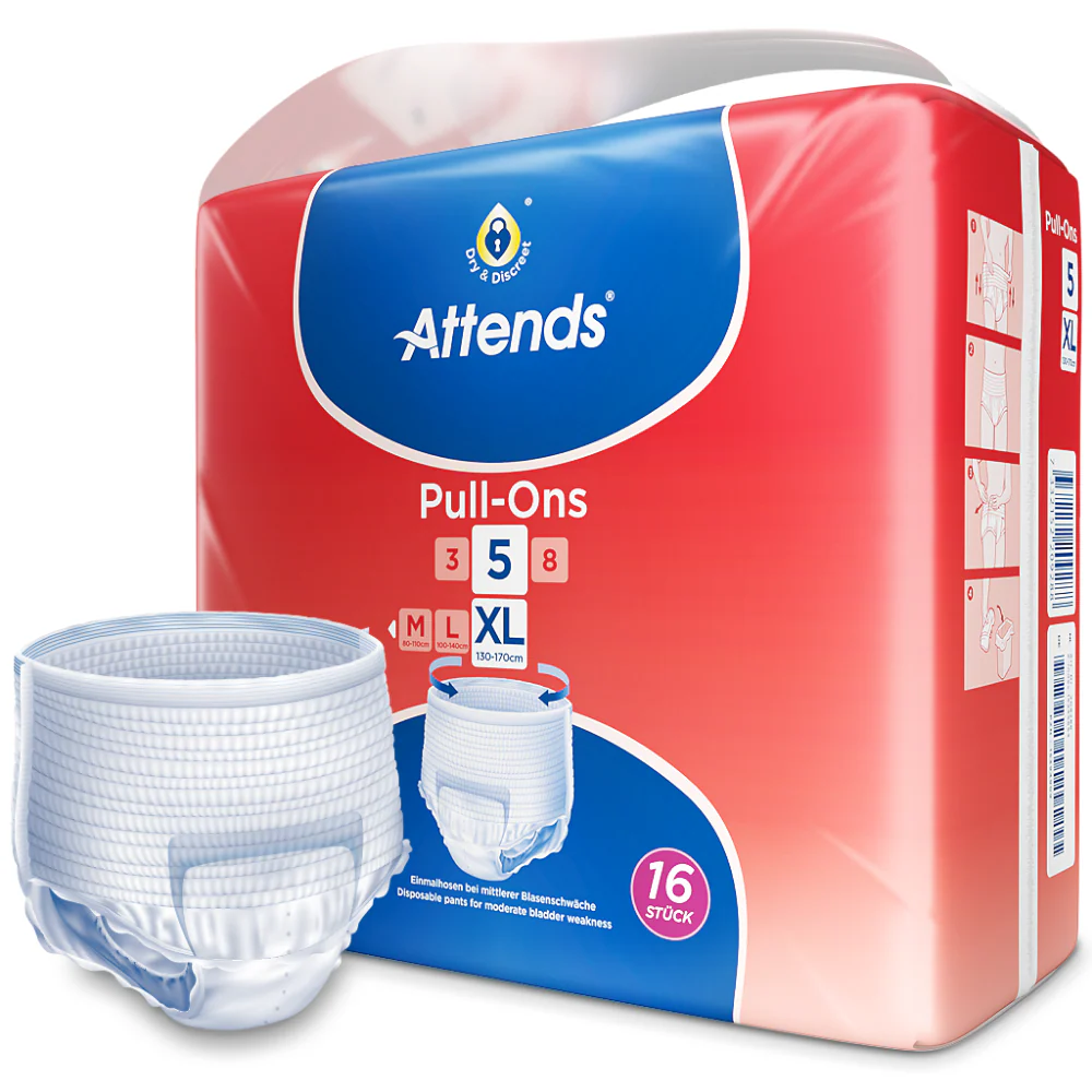 Attends - Incontinence Pull Ons 5 CLEARANCE - Image 3