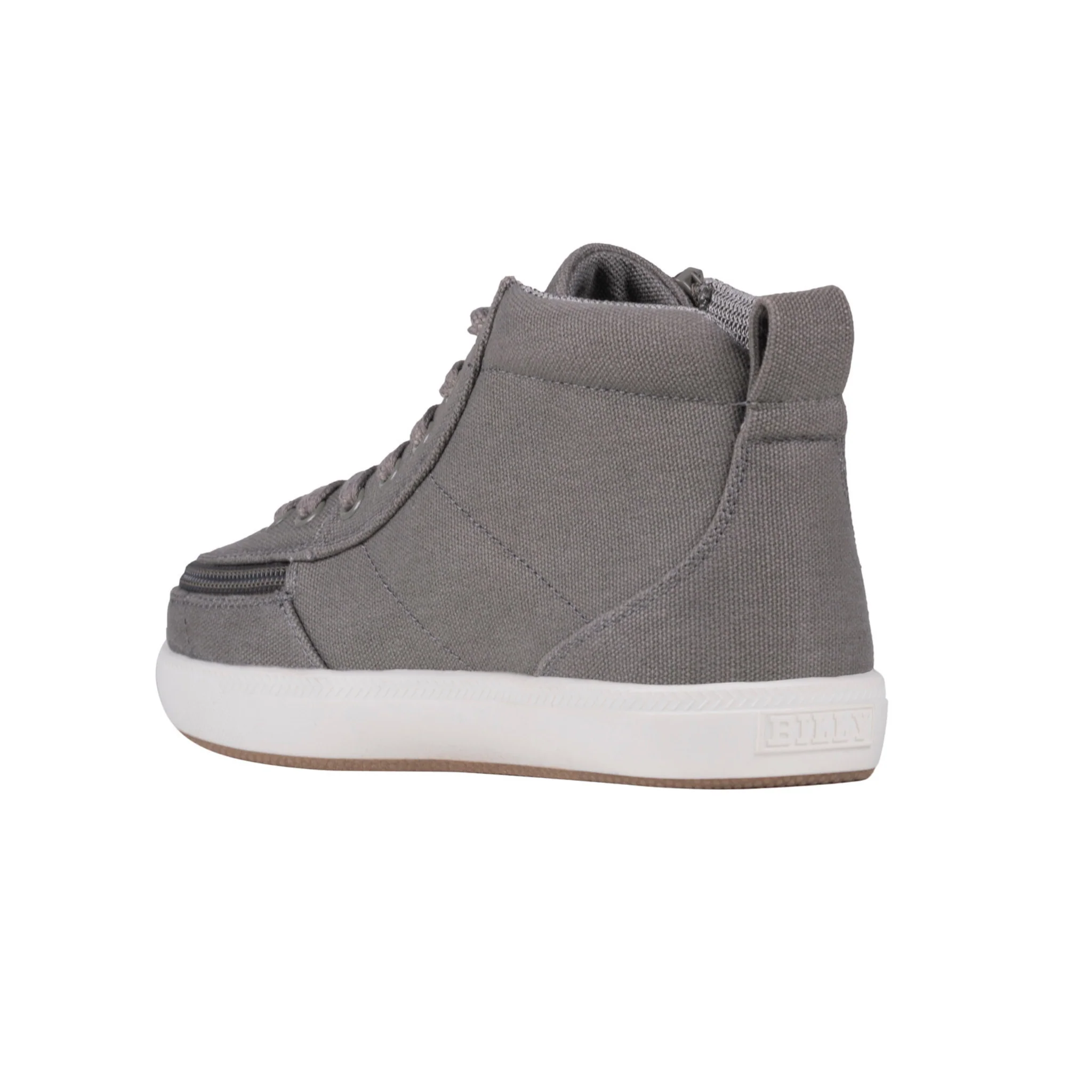 Billy Footwear (Kids) DR II Fit - High Top Dark Grey Canvas Shoes - Image 4