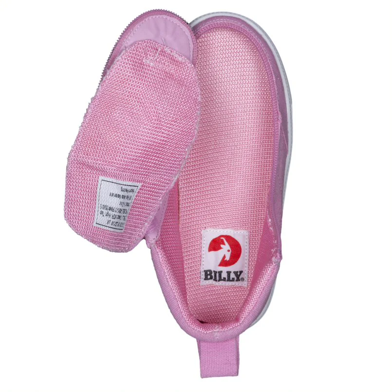Billy Footwear (Kids) DR Fit - High Top Pink Canvas Shoes - CLEARANCE - Image 4