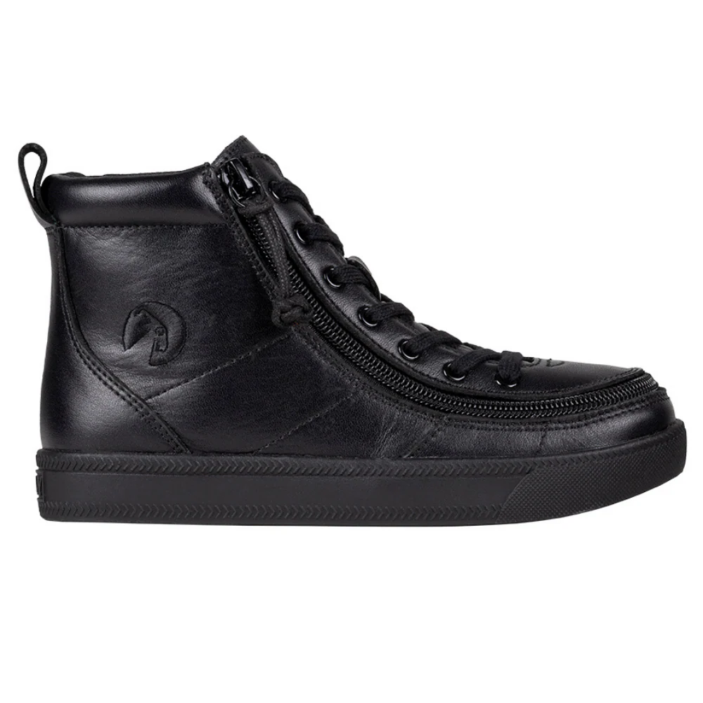 Billy Footwear (Kids) - High Top Leather Black to Floor Leather Shoes - CLEARANCE - Image 2