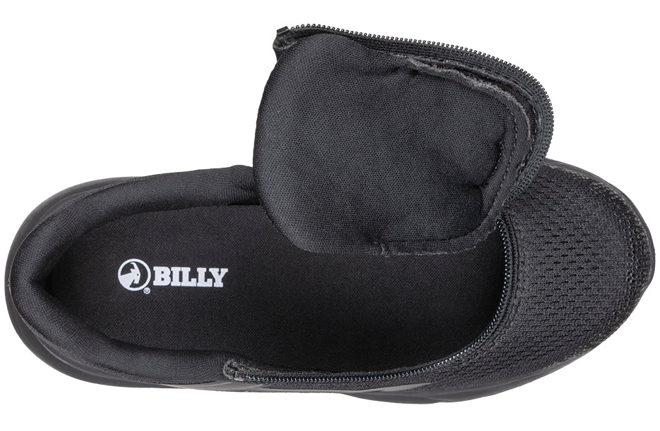 Billy Footwear (Kids) Short Wrap - Black to the Floor Sport Inclusion Trainers - Image 4