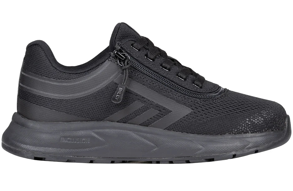 Billy Footwear (Kids) Short Wrap - Black to the Floor Sport Inclusion Trainers - Image 5