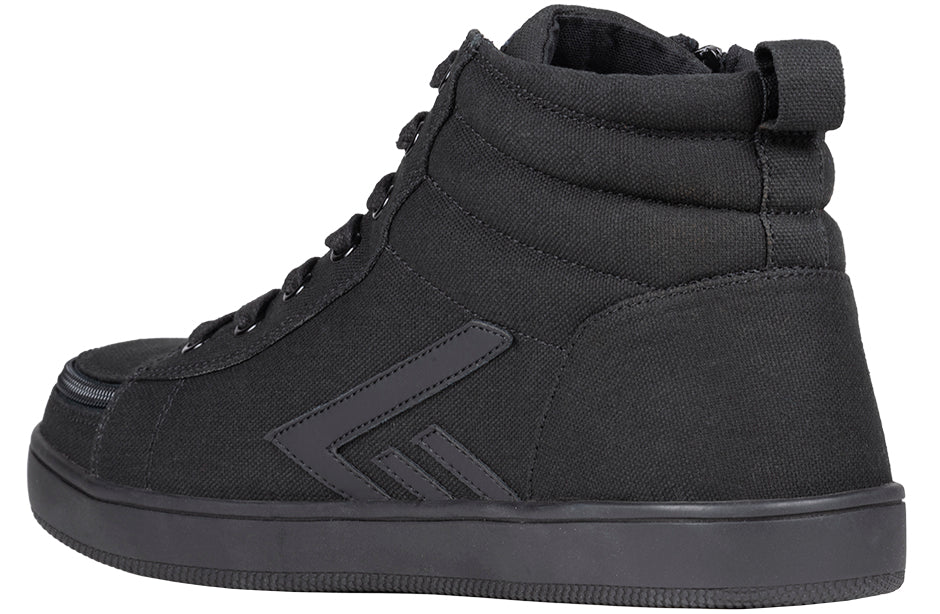 Billy Footwear (Mens) - High Top Black to the Floor CS Canvas Shoes - Image 3