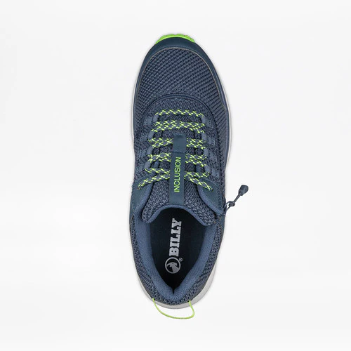 Billy Footwear (Mens) - Inclusion Trail Navy/Green Trainers - Image 3