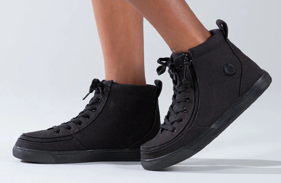Billy Footwear (Toddlers) DR II Fit - High Top Black Canvas Shoes - CLEARANCE - Image 6