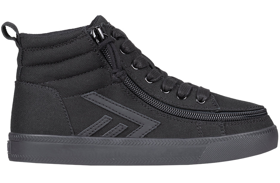Billy Footwear (Toddlers)  - High Top Black to the Floor CS Canvas Shoes - Image 4