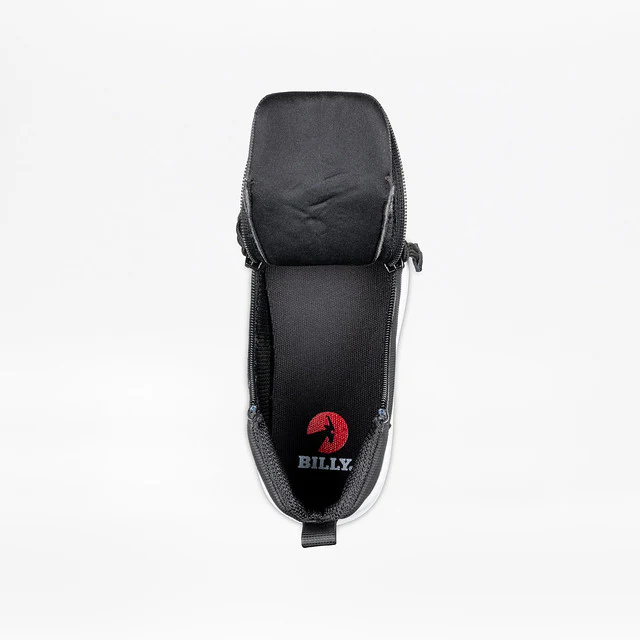 Billy Footwear (Kids) - High Top Rugged Black Goat DZ Shoes - Image 3
