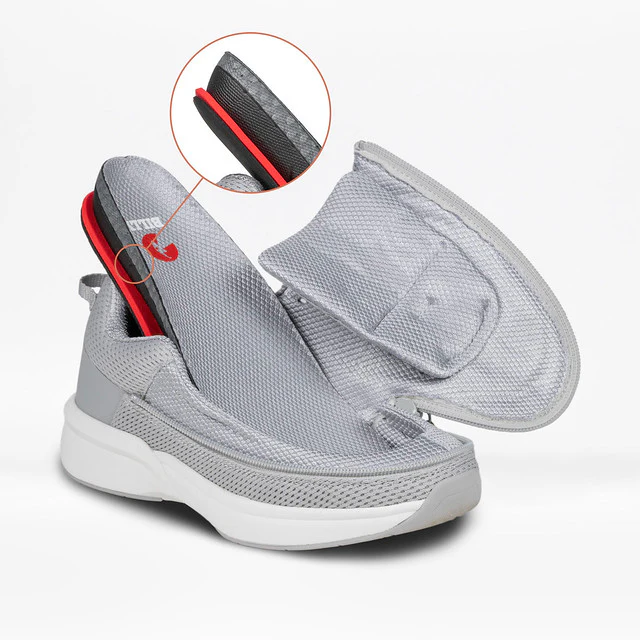 Billy Footwear (Womens) - Grey Limitless Trainers - Image 5