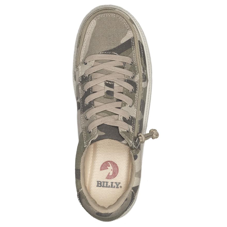 Billy Footwear (Womens) - Low Top Natural Camo Canvas Shoes - CLEARANCE - Image 3