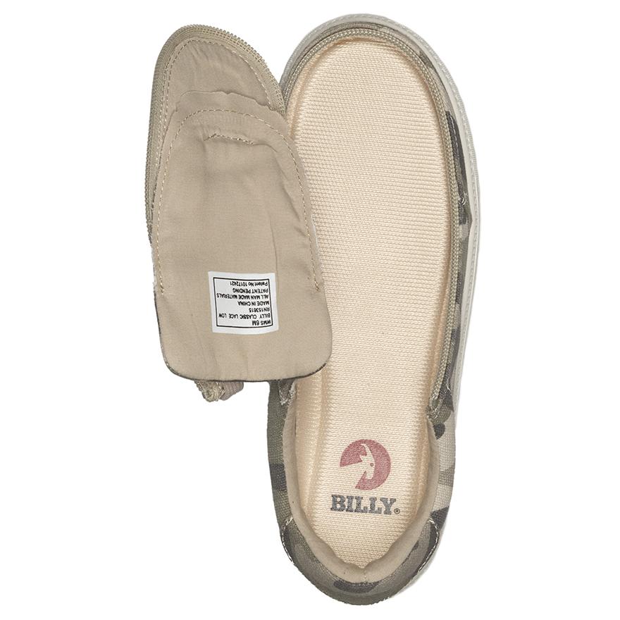 Billy Footwear (Womens) - Low Top Natural Camo Canvas Shoes - CLEARANCE - Image 4