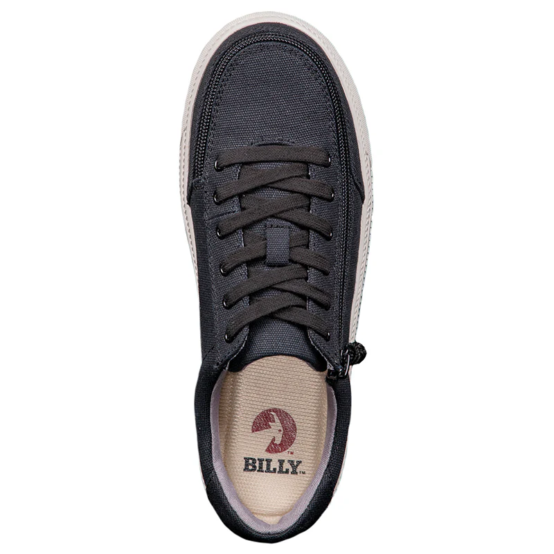 Billy Footwear (Womens) - Low Top Black Canvas Shoes - CLEARANCE - Image 3