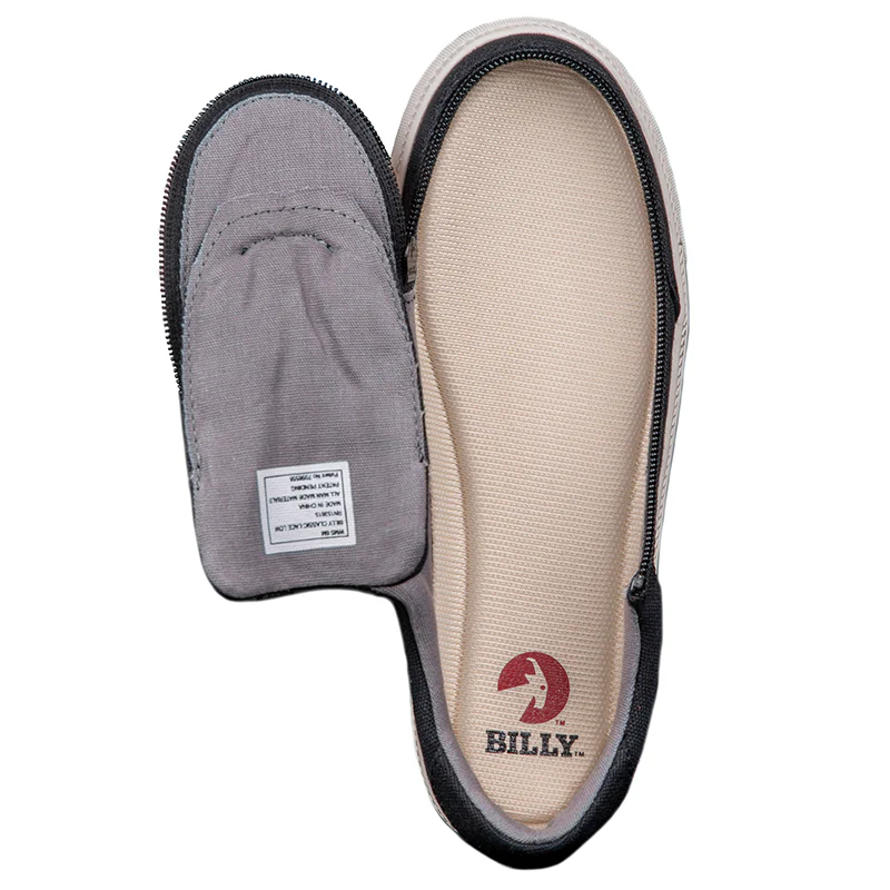 Billy Footwear (Womens) - Low Top Black Canvas Shoes - CLEARANCE - Image 4