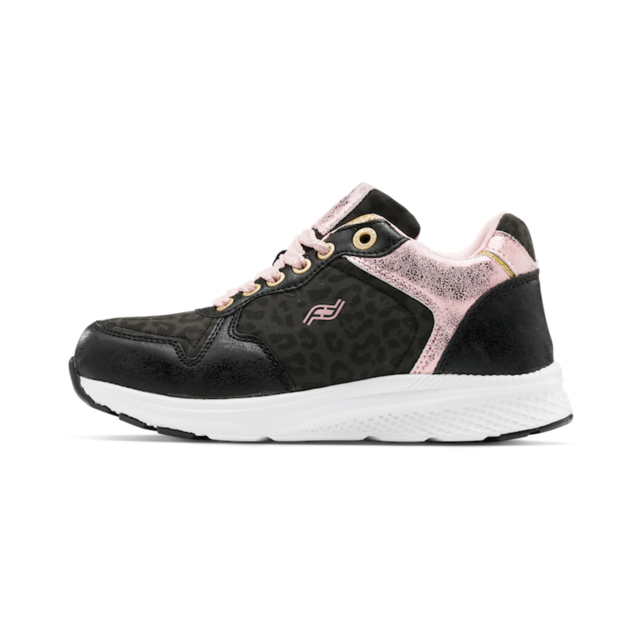 Friendly Shoes (Kids) - Excursion Black Leopard Dahlia Pink - Image 4