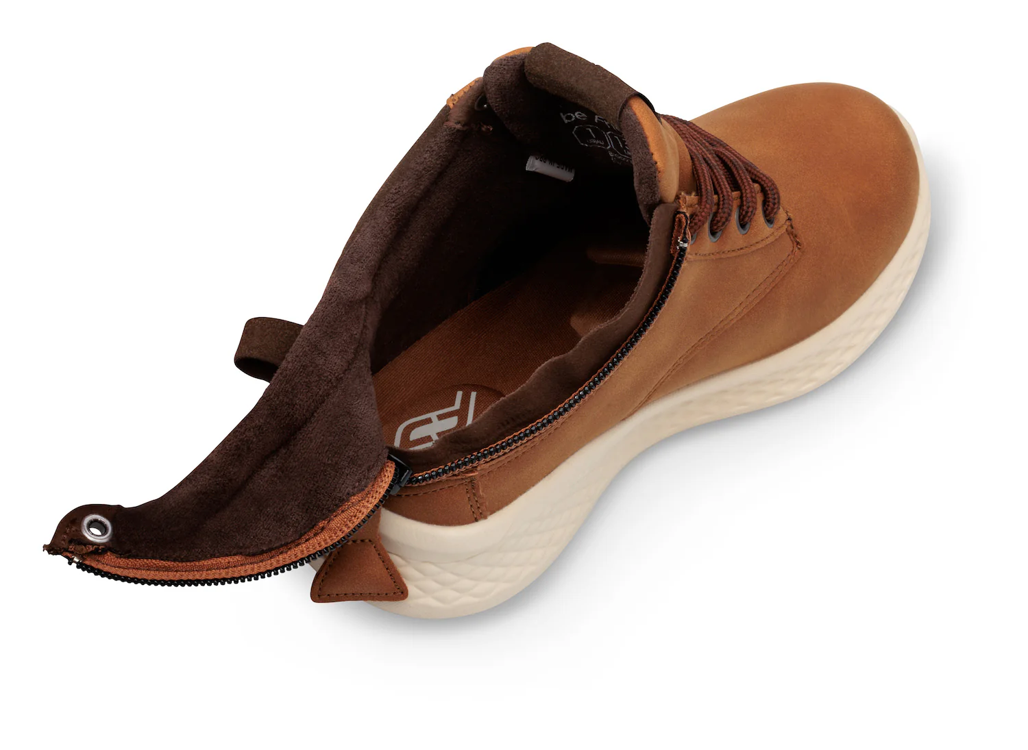 Friendly Shoes (Kids) - Scout Zip-Up Boot Desert Spice - Image 3