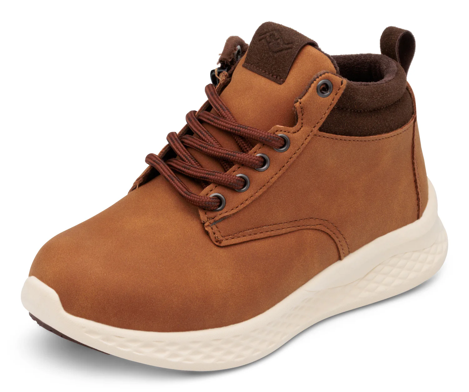 Friendly Shoes (Kids) - Scout Zip-Up Boot Desert Spice - Image 4