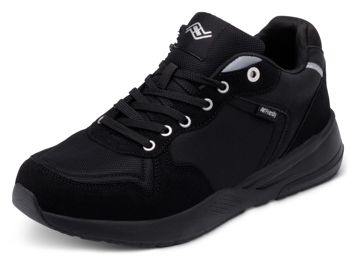 Friendly Shoes (Mens) - Excursion Mid Top Obsidian - Image 4