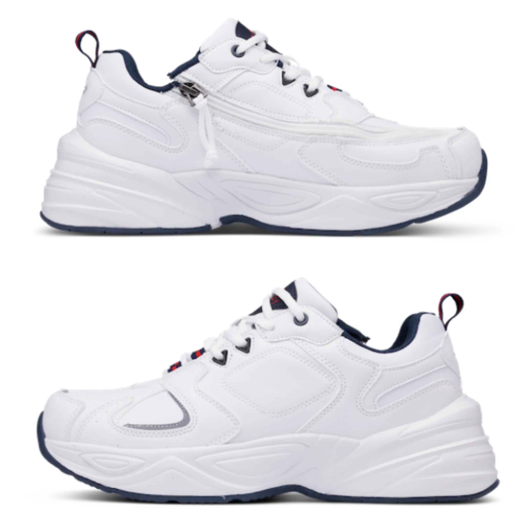 Friendly Shoes (Mens) - Tenease White - Image 5