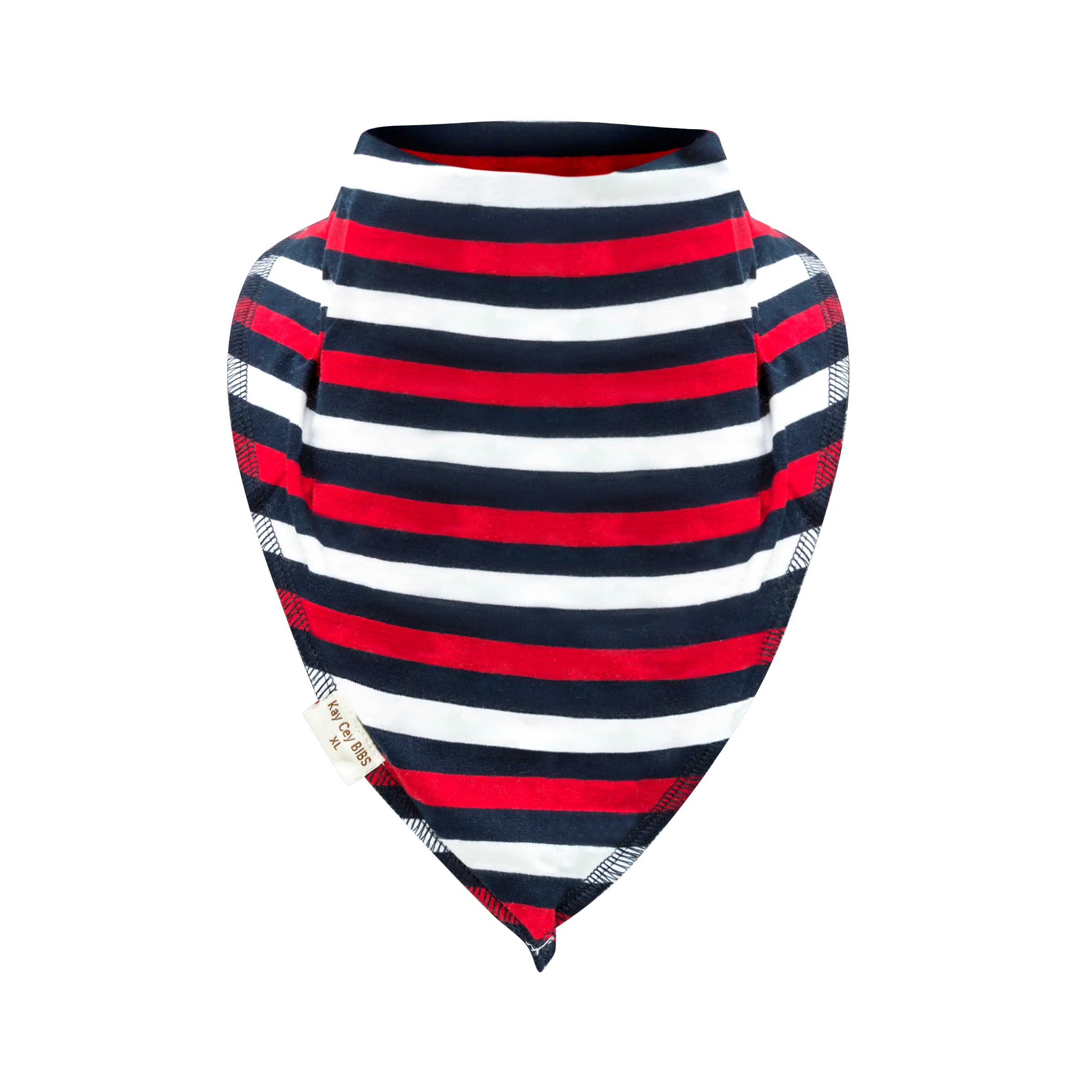 KayCey®B Bibs - Stripes Fleece Lined Cotton - Image 17