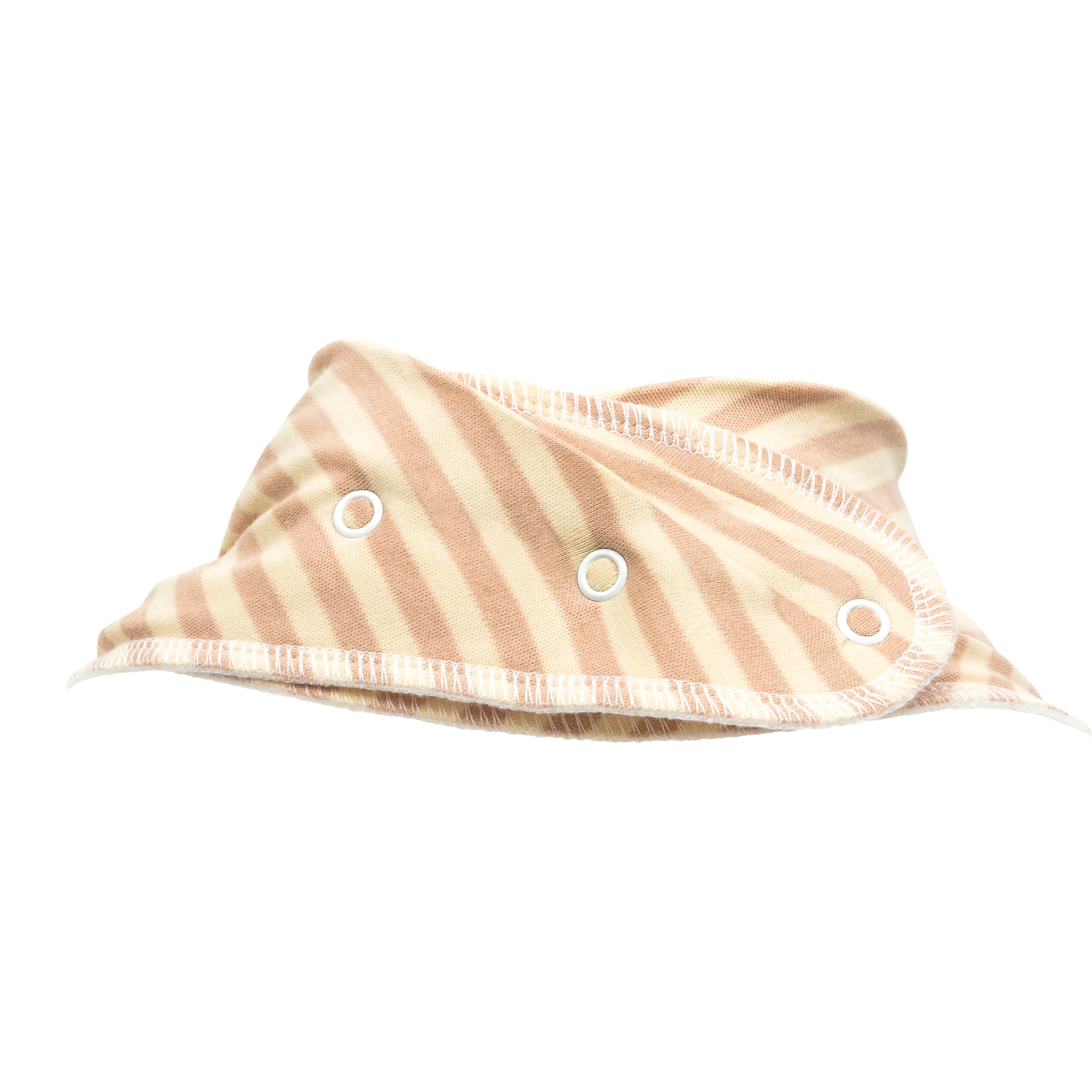 KayCey®B Bibs - Stripes Fleece Lined Cotton - Image 3