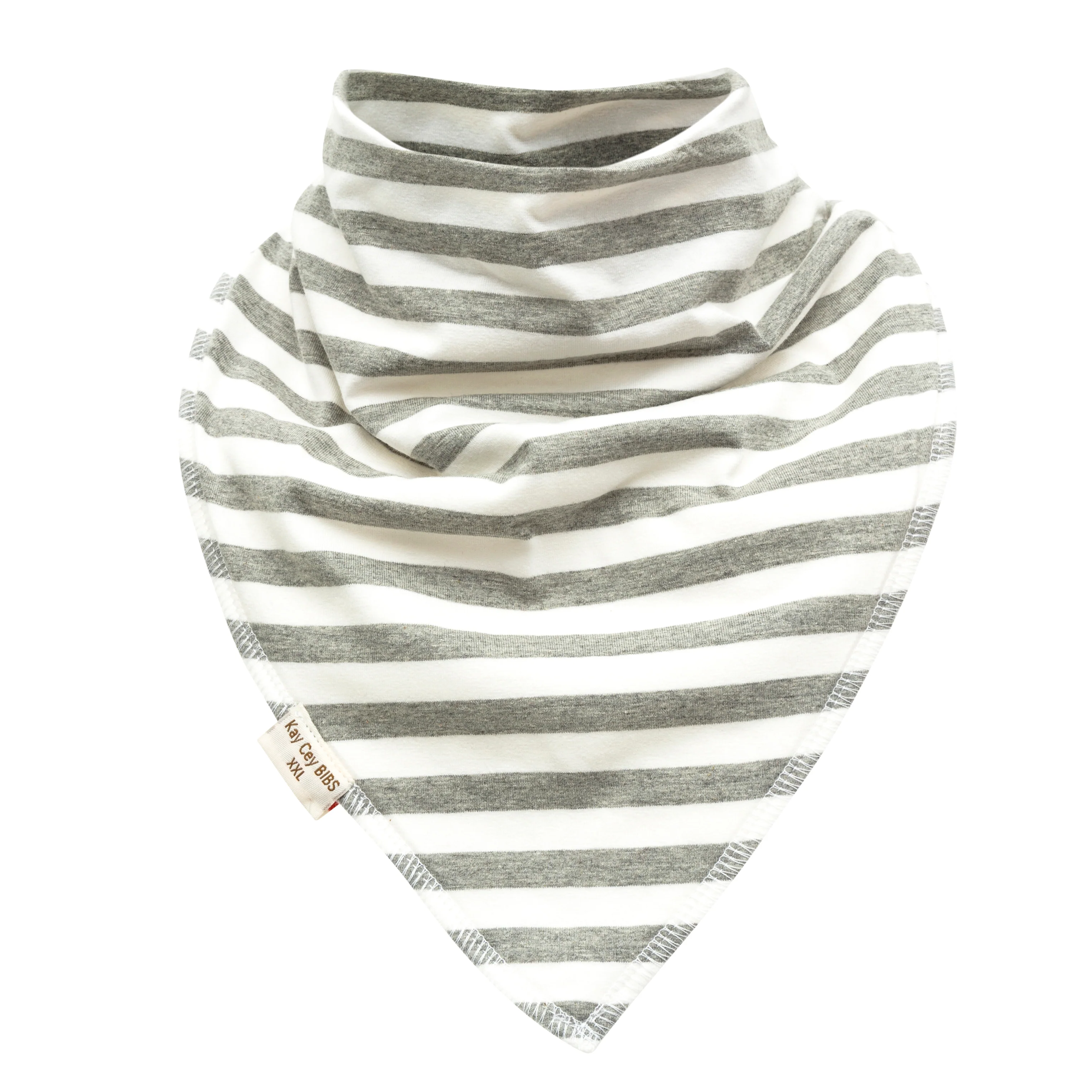 KayCey®B Bibs - Stripes Fleece Lined Cotton - Image 4