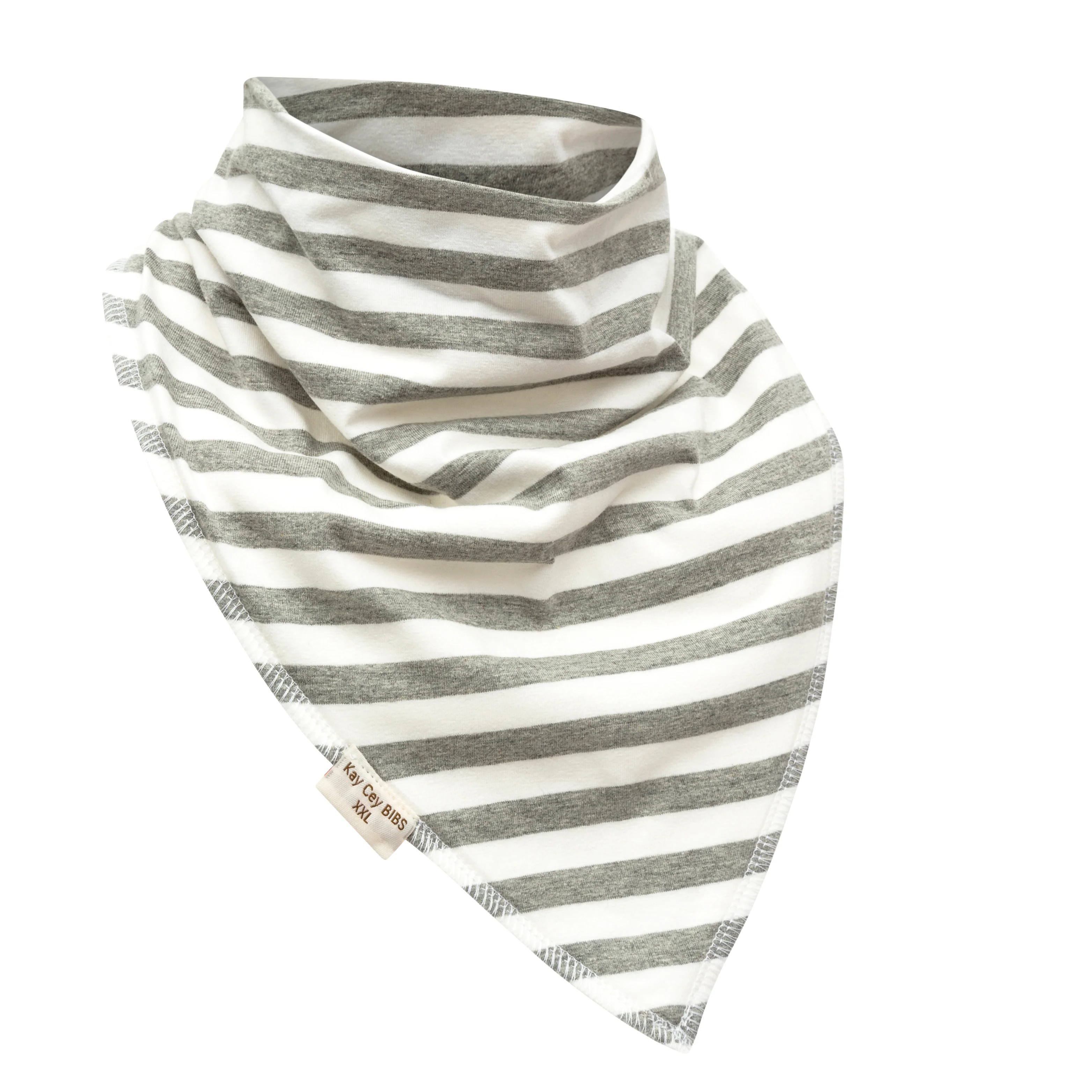 KayCey®B Bibs - Stripes Fleece Lined Cotton - Image 5