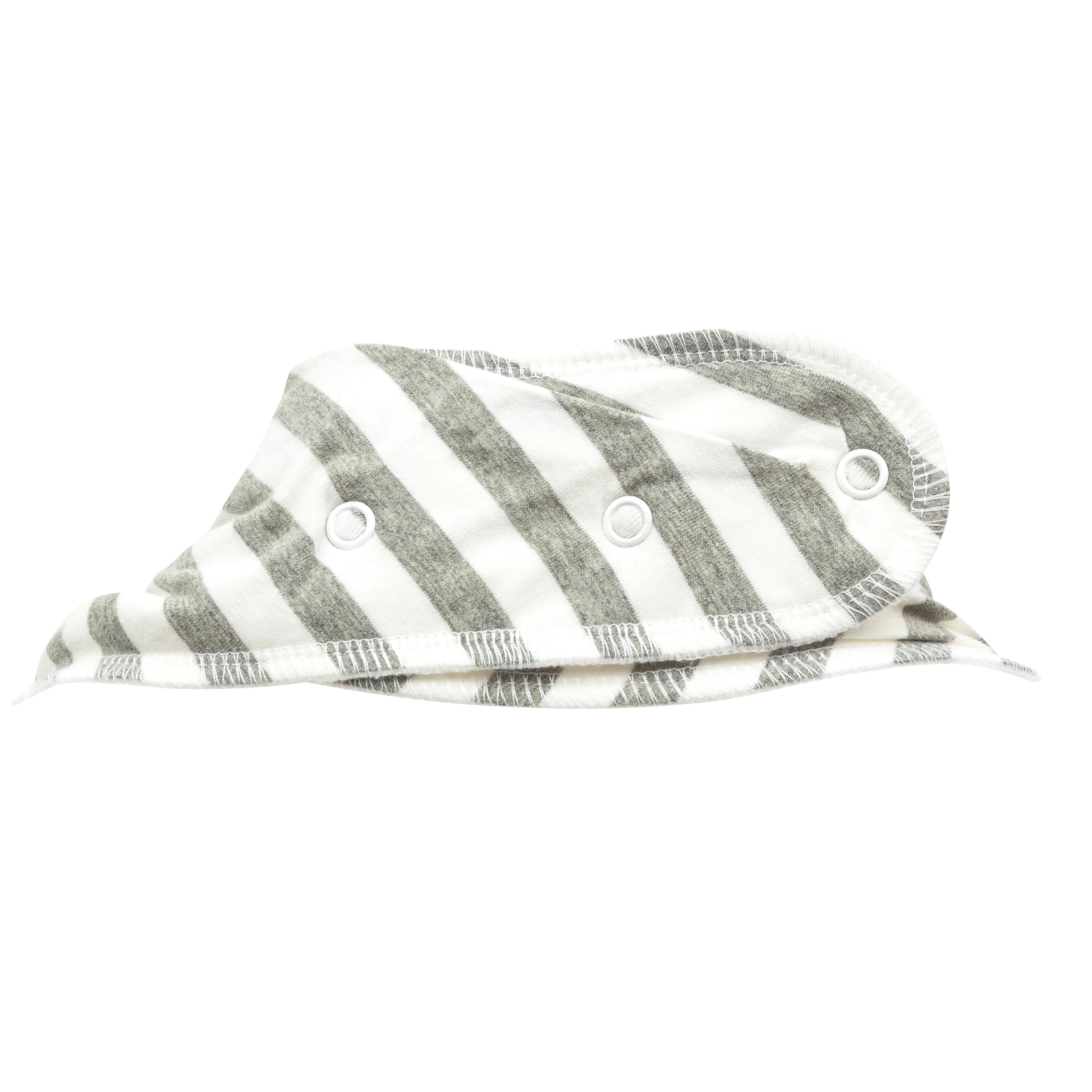 KayCey®B Bibs - Stripes Fleece Lined Cotton - Image 6