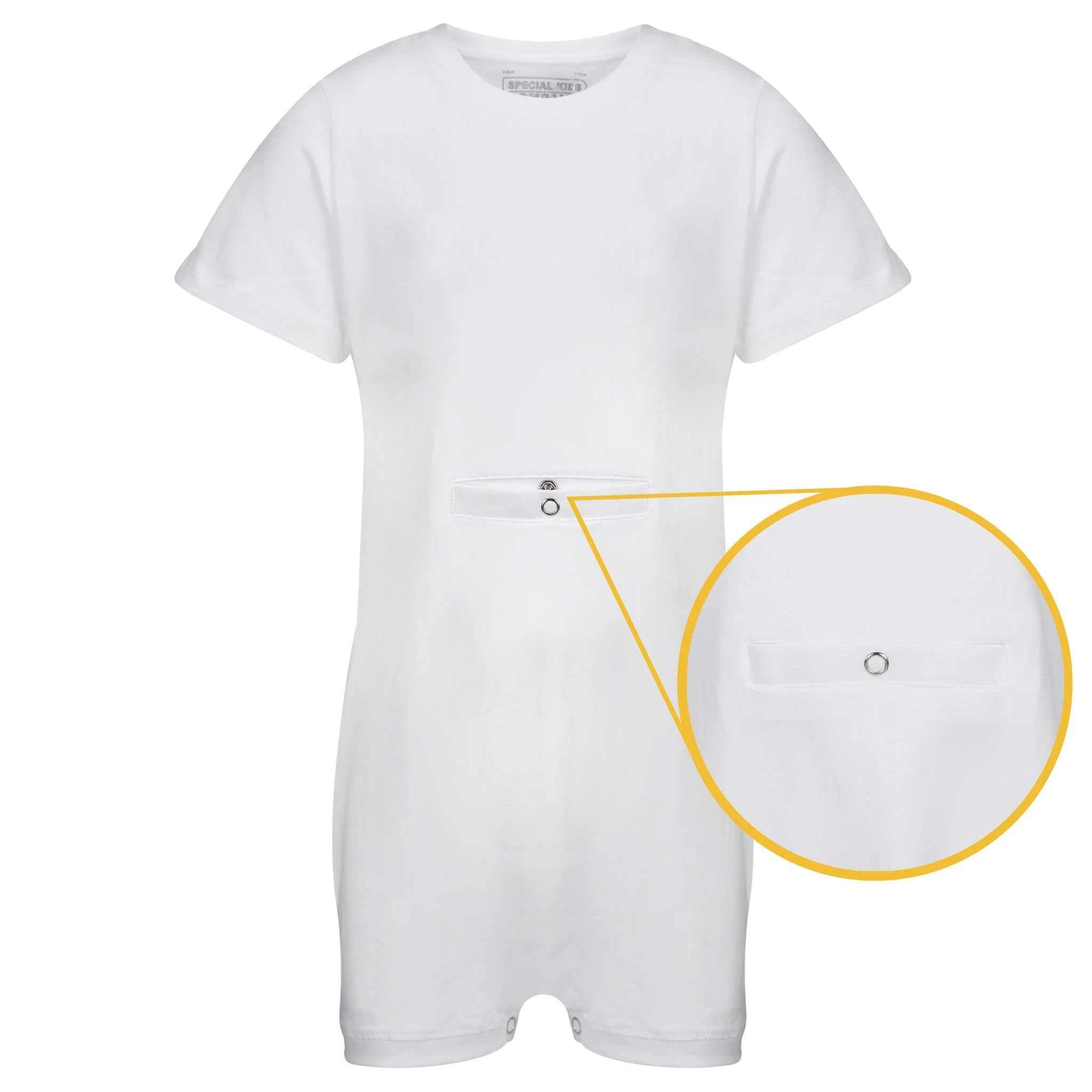 KayCey®P Popper Vest (Adults) - Short Sleeve with Tube Access - Image 6