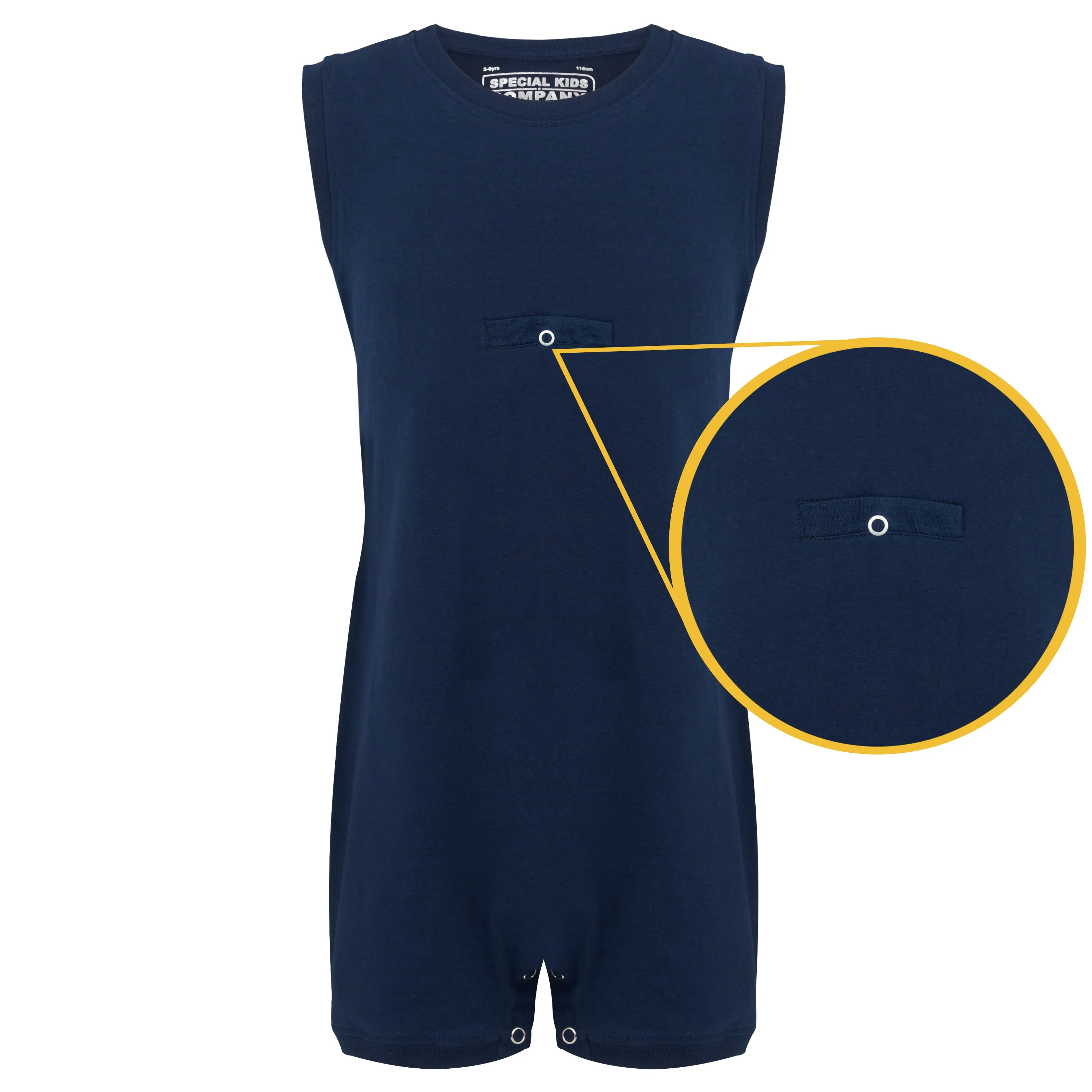 KayCey®P Popper Vest (Adults) - Sleeveless with Tube Access - Image 16