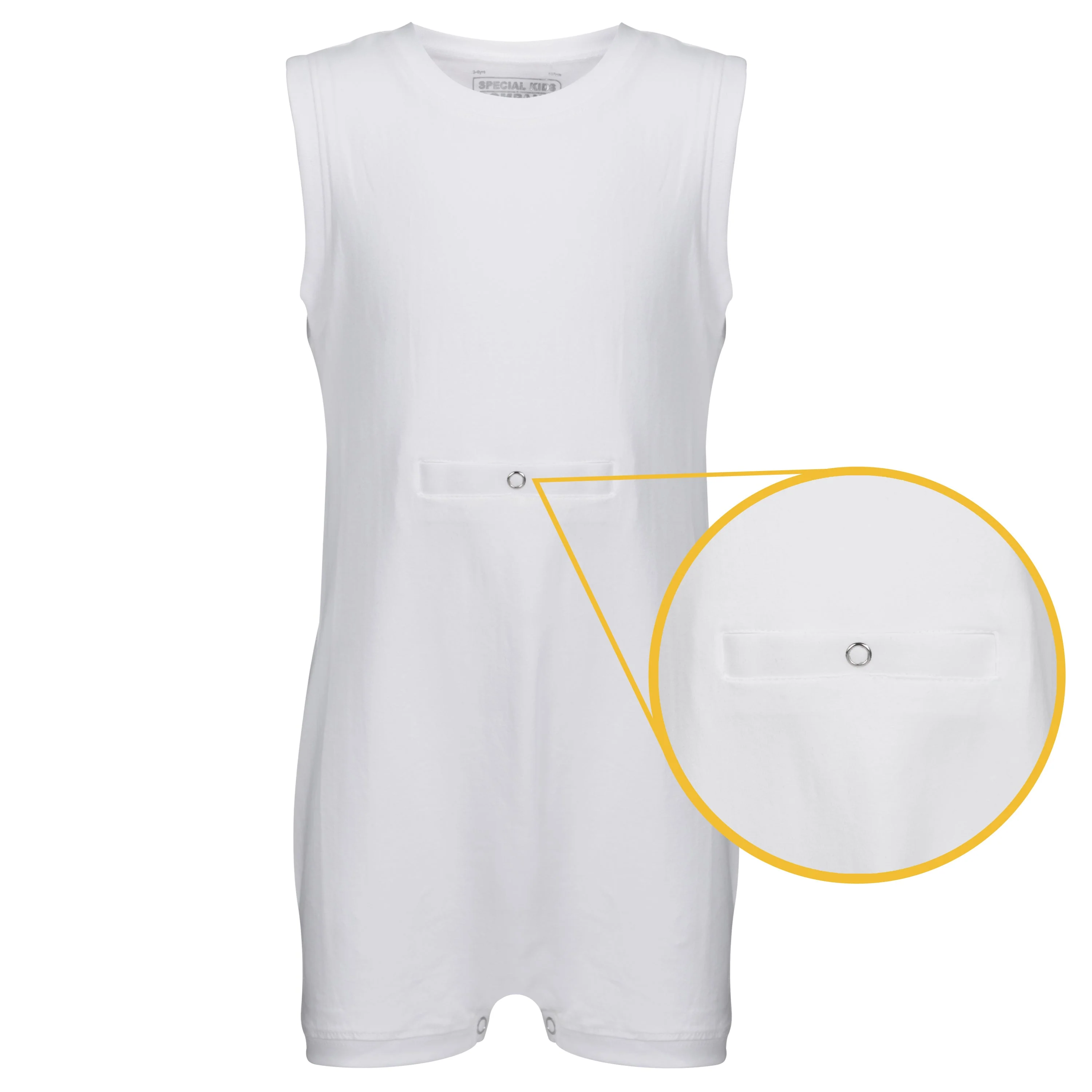KayCey®P Popper Vest (Adults) - Sleeveless with Tube Access - Image 6