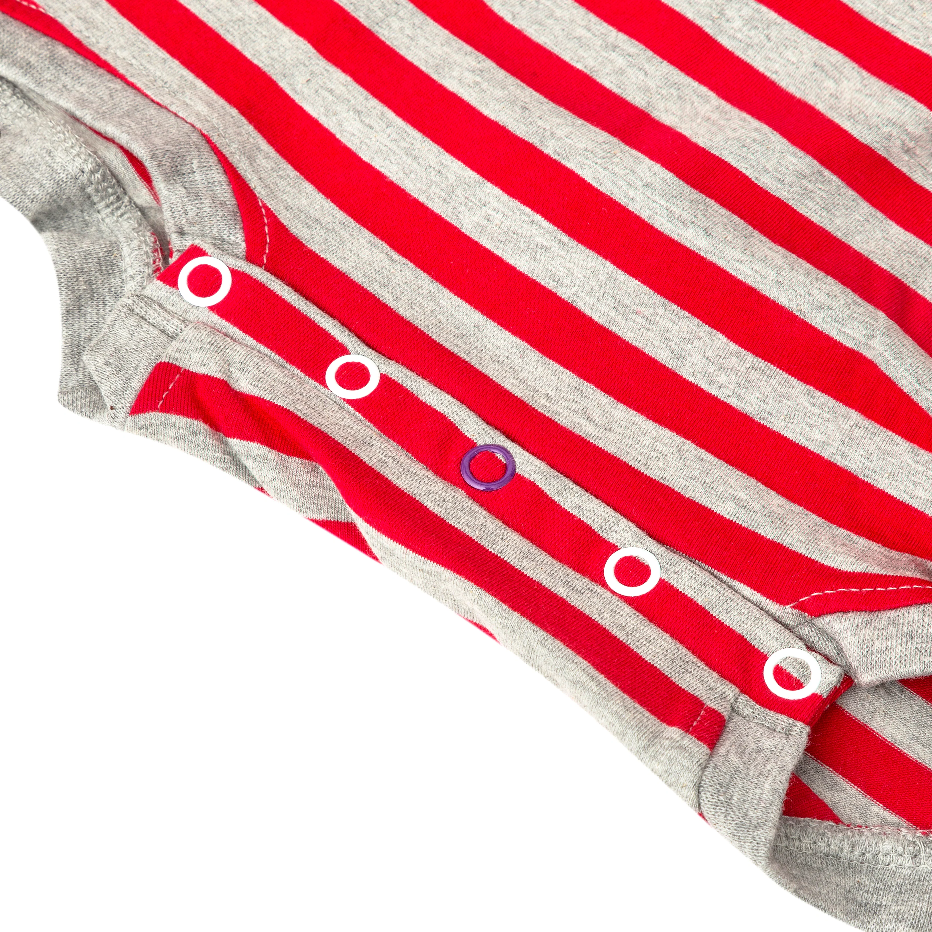 KayCey®P Popper Vest (Adults) - Short Sleeve Stripes - CLEARANCE - Image 11
