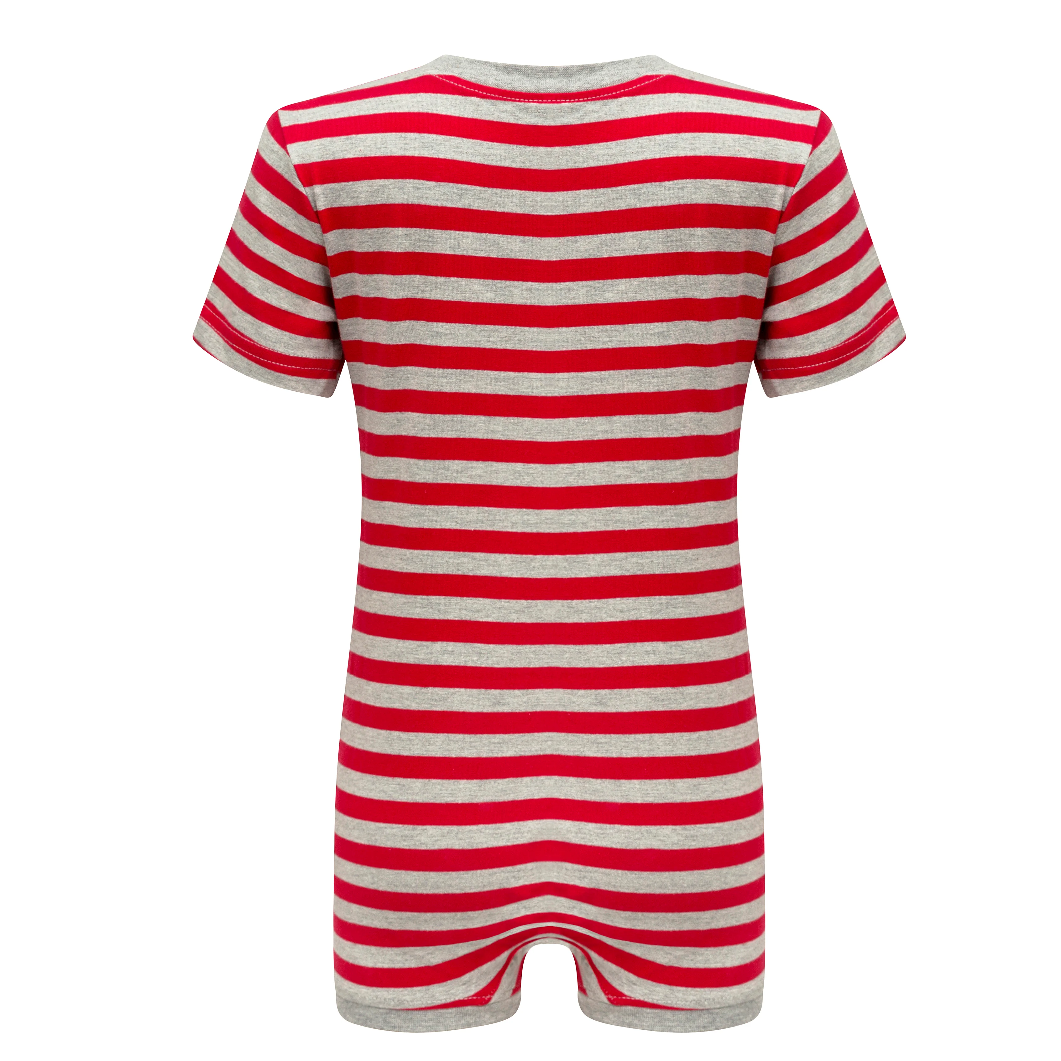 KayCey®P Popper Vest (Adults) - Short Sleeve Stripes - CLEARANCE - Image 6