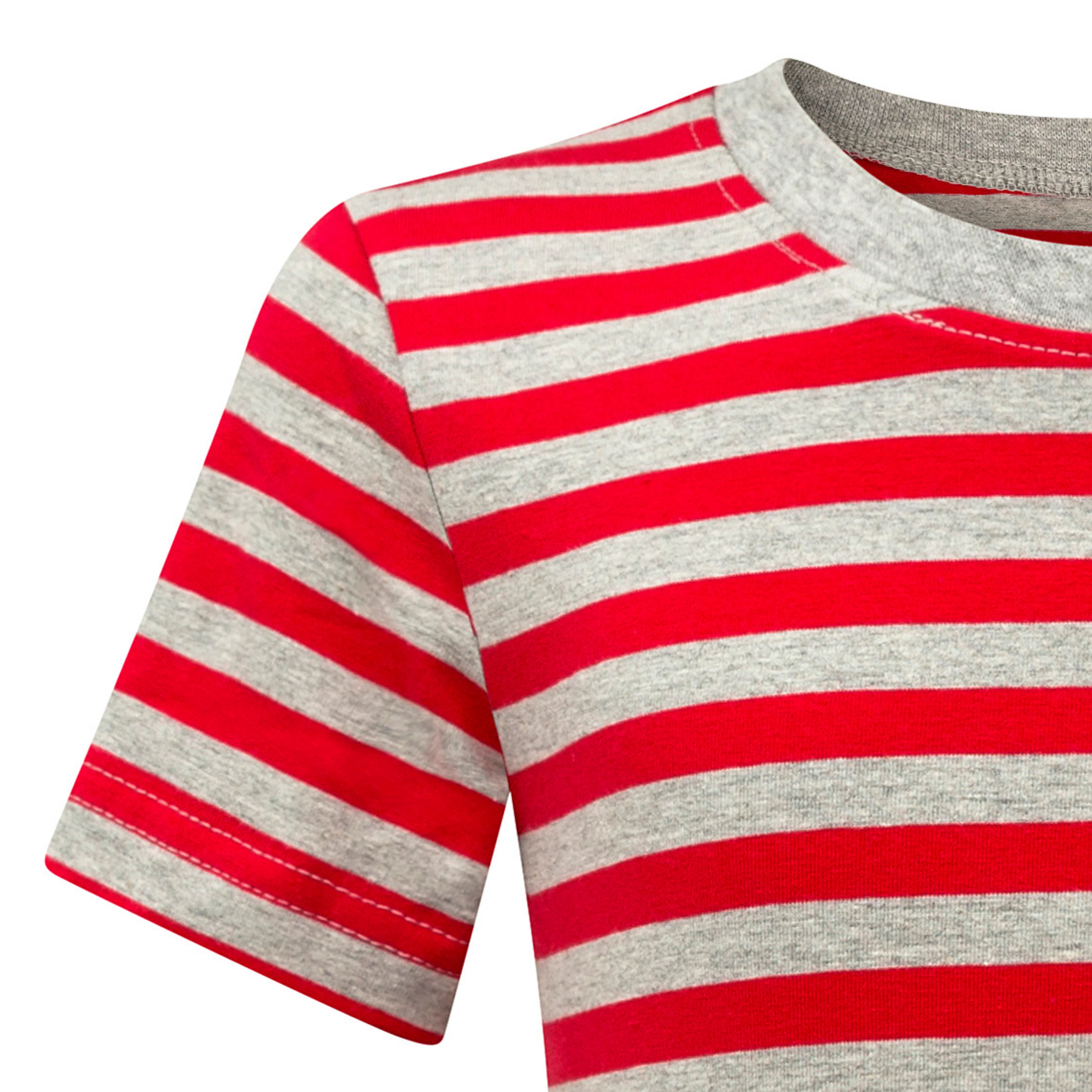 KayCey®P Popper Vest (Adults) - Short Sleeve Stripes - CLEARANCE - Image 7