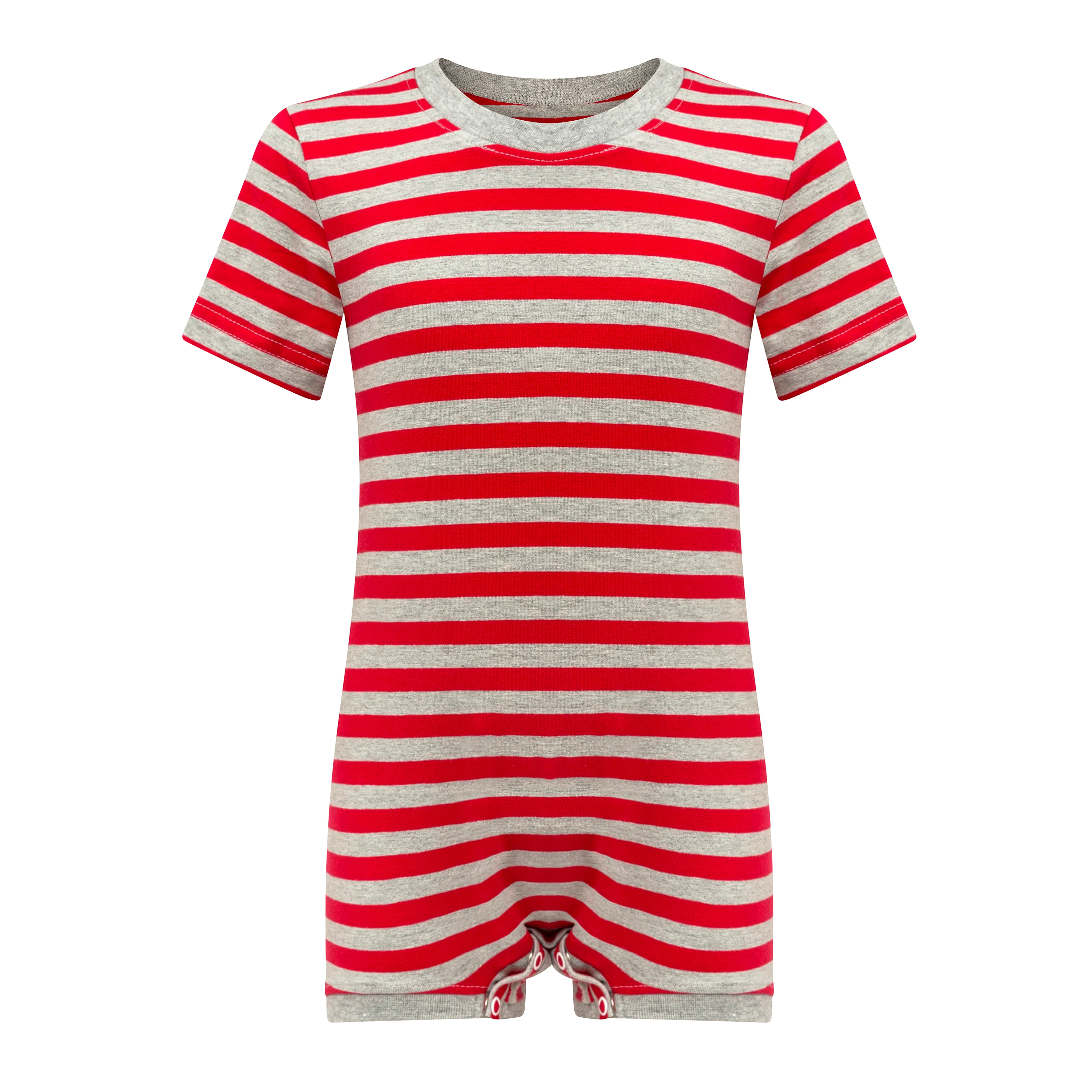 KayCey®P Popper Vest (Kids) - Short Sleeve Stripes - CLEARANCE - Image 11