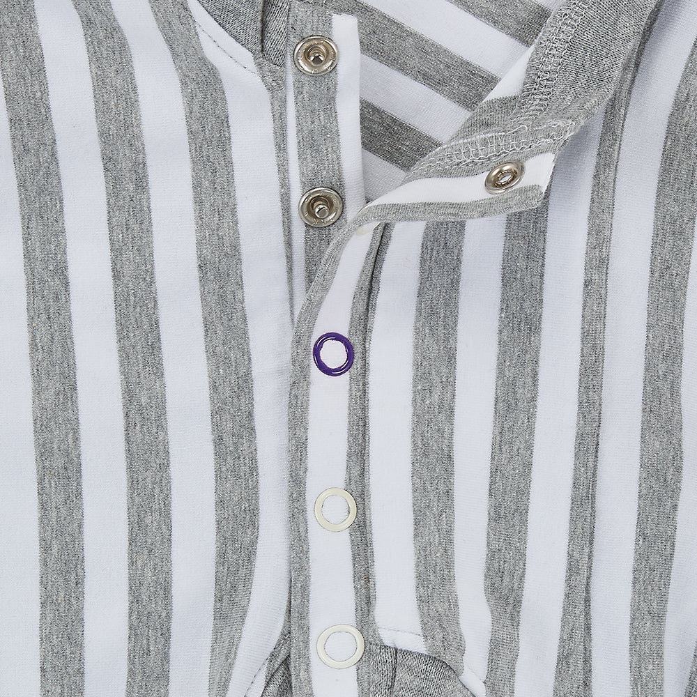 KayCey®P Popper Vest (Kids) - Short Sleeve Stripes - CLEARANCE - Image 8