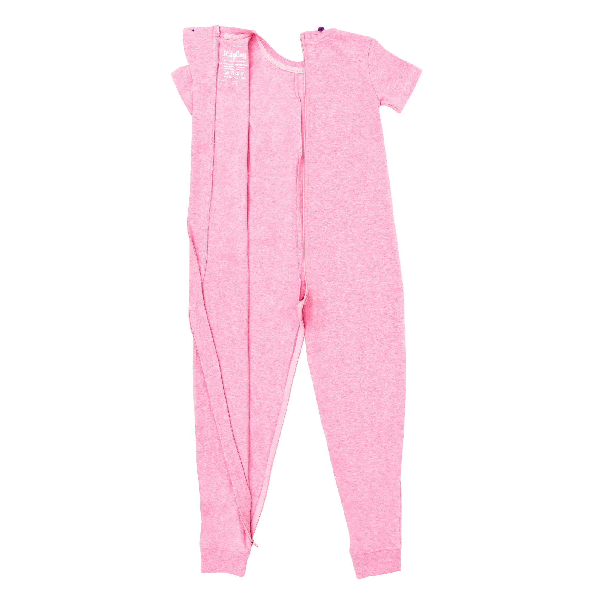 KayCey®Z Secret Zip Back Jumpsuits (Adults) - Short Sleeve / Ankle Length - Image 13