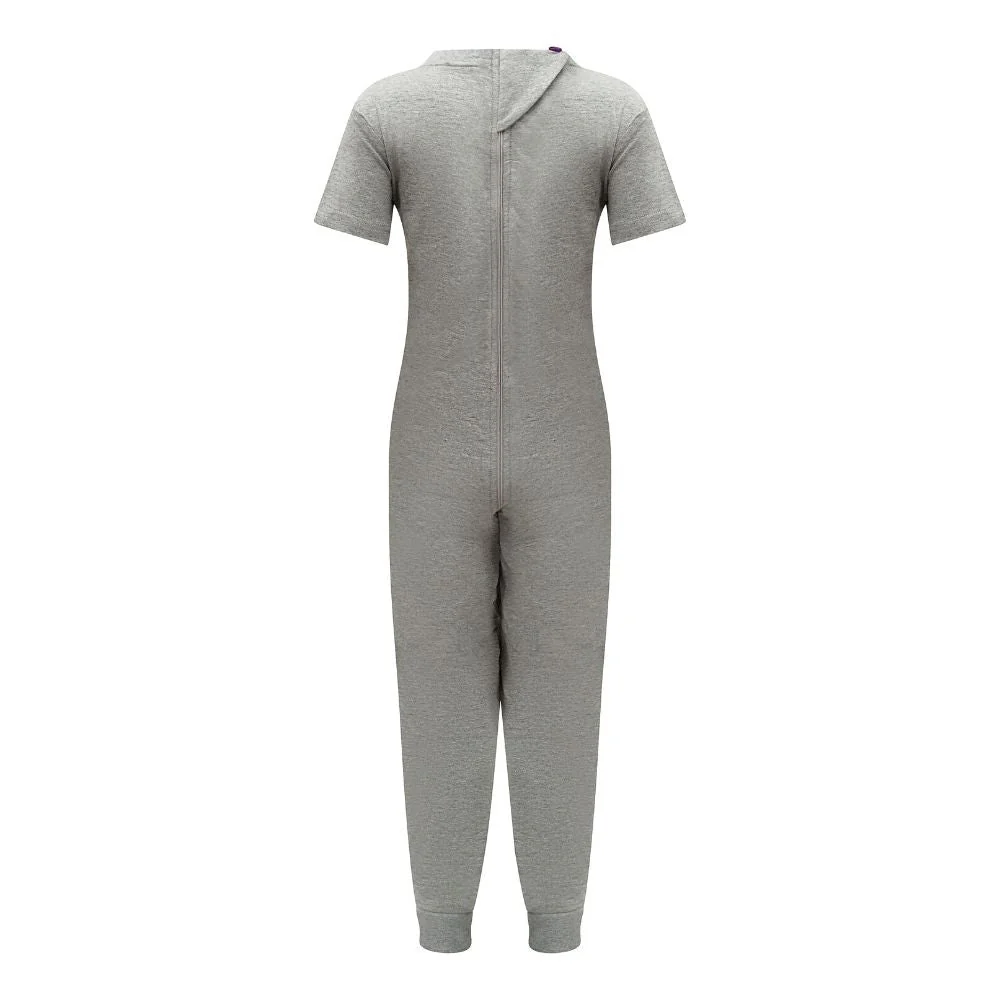 KayCey®Z Secret Zip Back Jumpsuits (Adults) - Short Sleeve / Ankle Length - Image 3