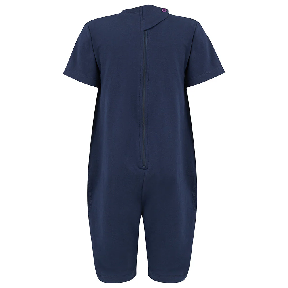 KayCey®Z Secret Zip Back Jumpsuits (Adults) - Short Sleeve / Knee Length - Image 10