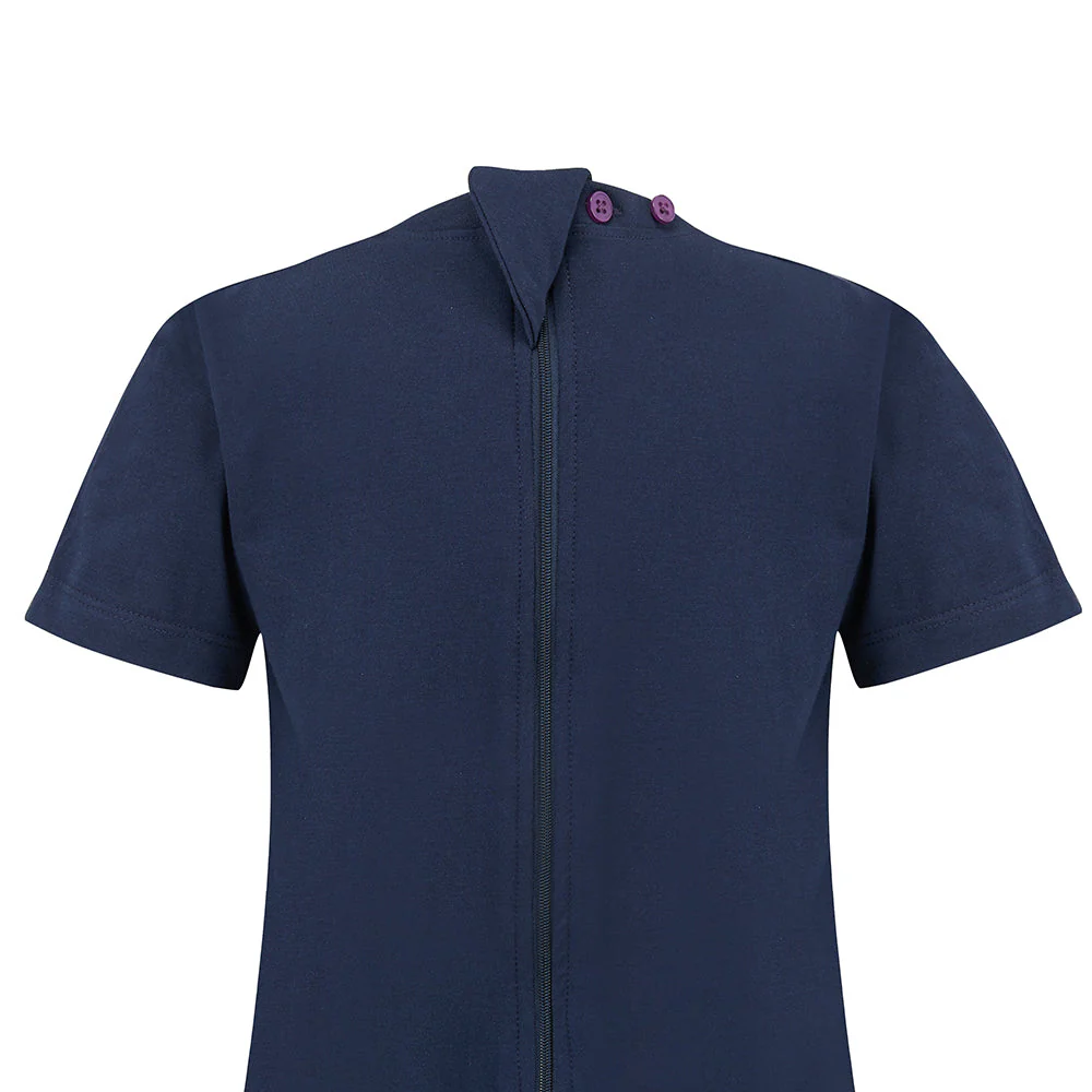 KayCey®Z Secret Zip Back Jumpsuits (Adults) - Short Sleeve / Knee Length - Image 11
