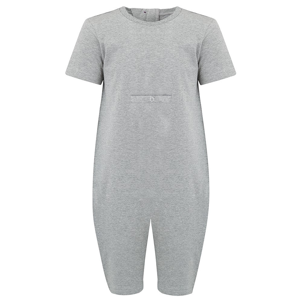 KayCey®Z Secret Zip Back Jumpsuits with Tube Access (Adults) - Short Sleeve / Knee Length - Image 3
