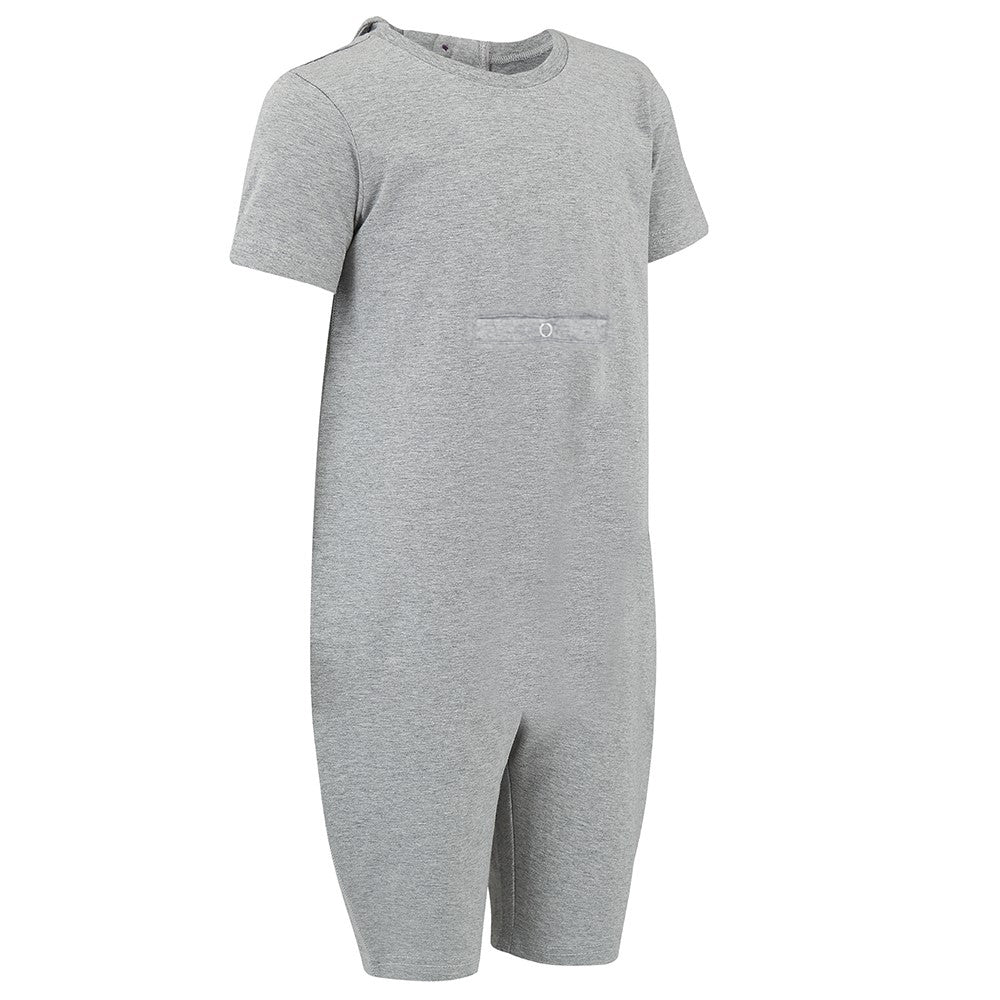 KayCey®Z Secret Zip Back Jumpsuits with Tube Access (Adults) - Short Sleeve / Knee Length - Image 4