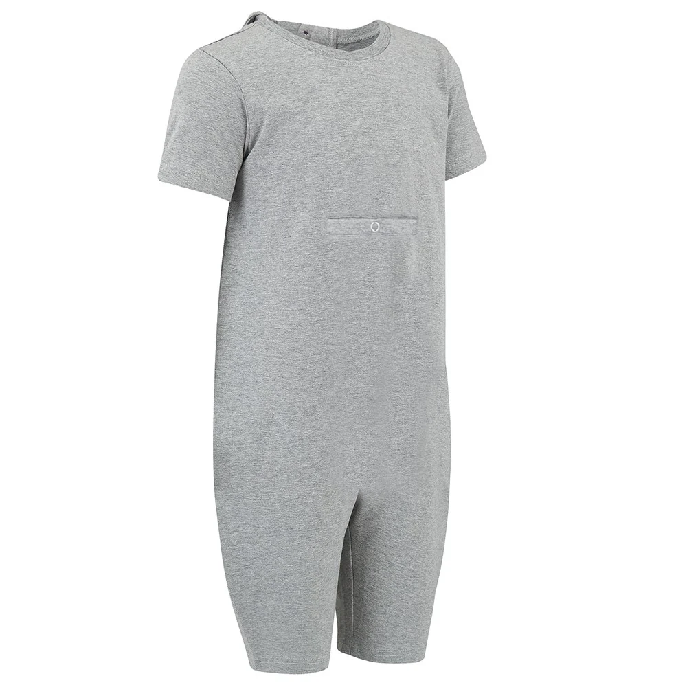 KayCey®Z Secret Zip Back Jumpsuits with Tube Access (Kids)- Short Sleeve / Knee Length - Image 4
