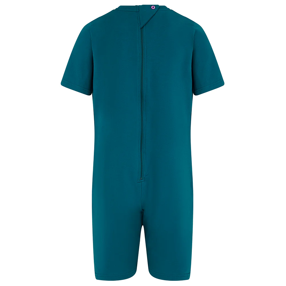 KayCey®Z Secret Zip Back Jumpsuits (Adults) - Short Sleeve / Knee Length - Image 7