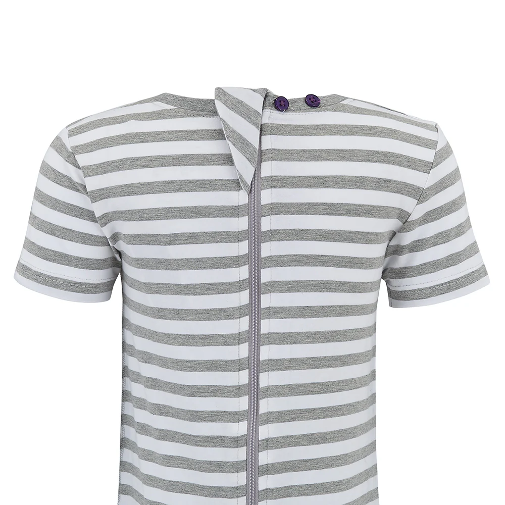 KayCey®Z Zip Back Jumpsuits (Kids) - Short Sleeve / Knee Length - CLEARANCE - Image 4