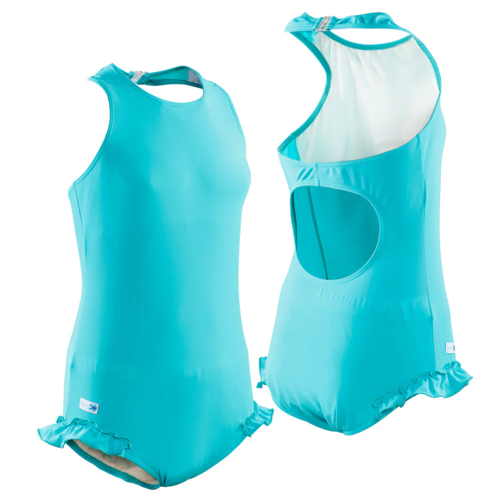 Kes-Vir - Girls Halterneck Swimsuit - Eco Friendly - Image 7