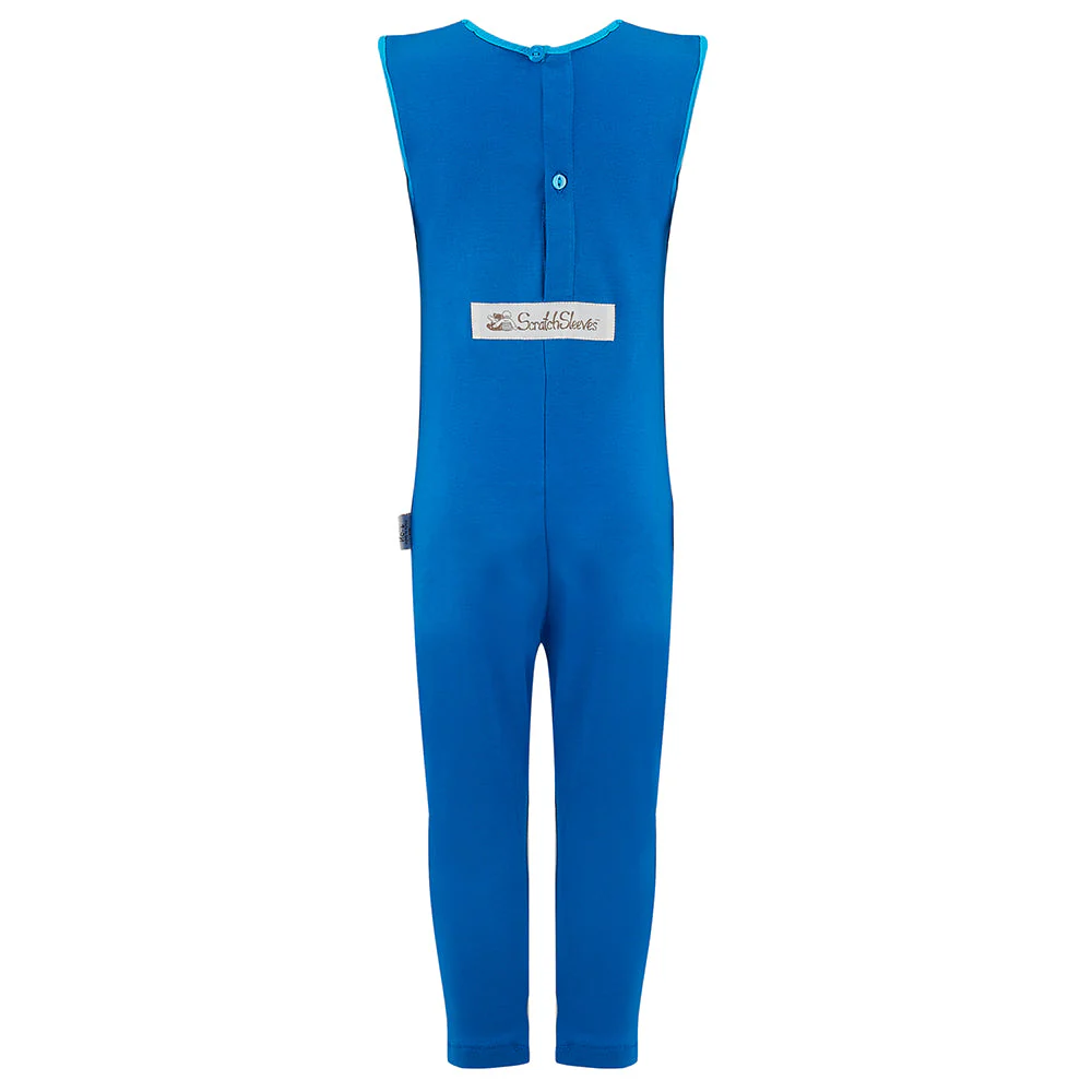 Scratch Sleeves (Adults) - Button Back Ankle Length Dungarees - Image 5