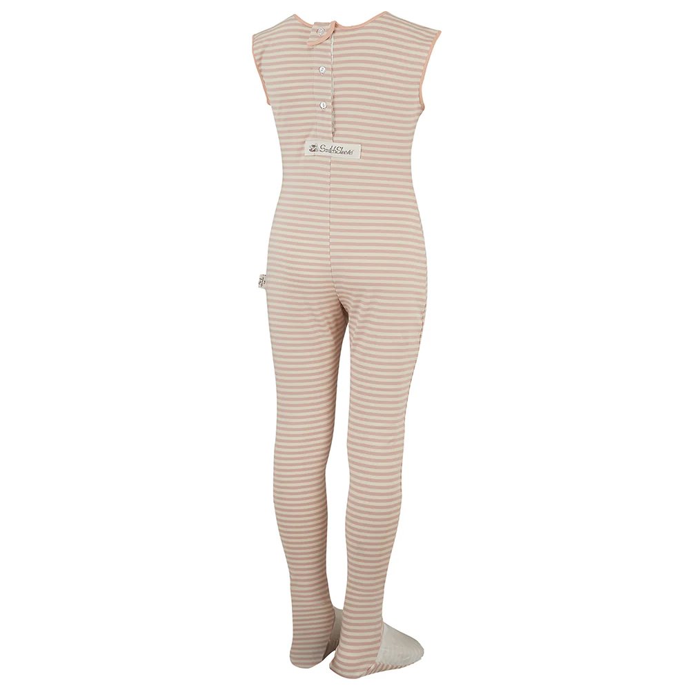 Scratch Sleeves (Kids) - Button Back Footed Dungarees - Image 10