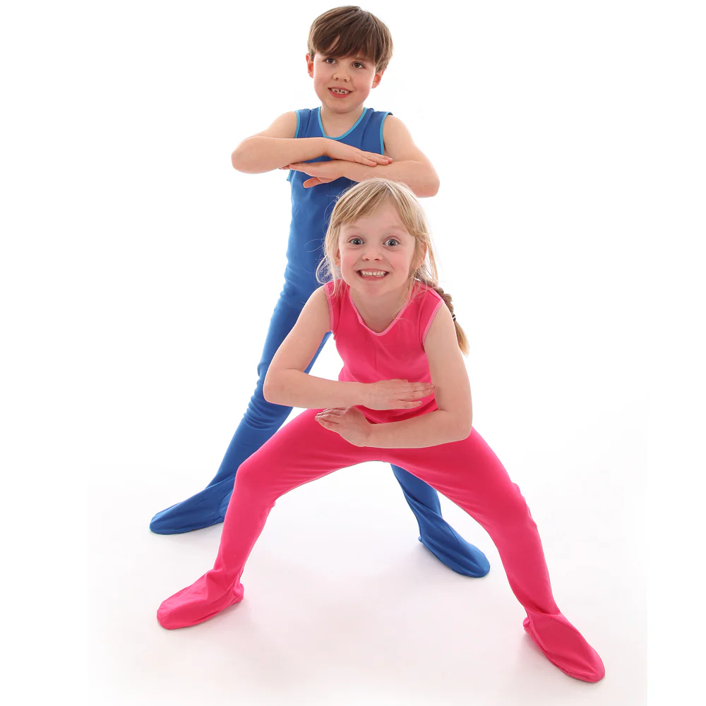 Scratch Sleeves (Kids) - Button Back Footed Dungarees - Image 4